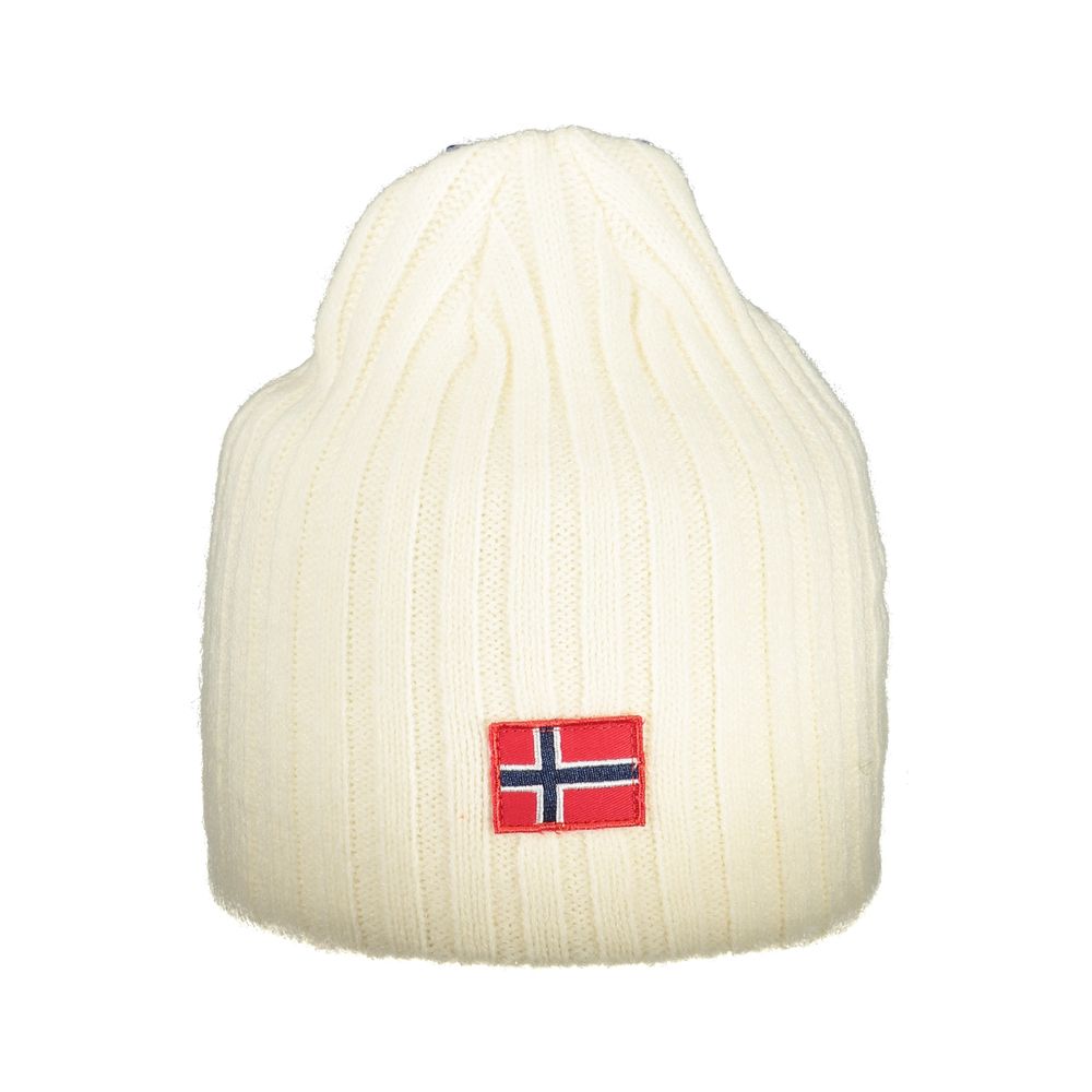 Norway 1963 Weiße Polyester-Mütze für Herren