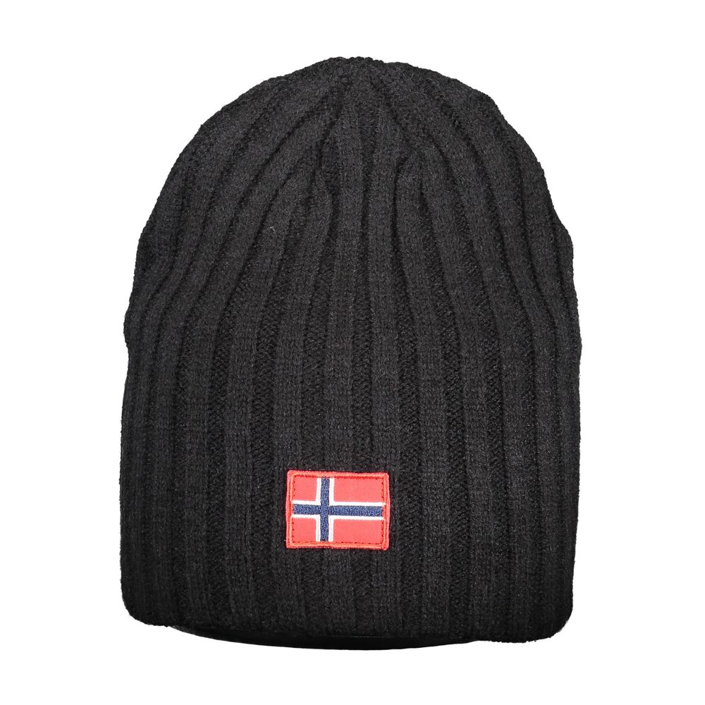 Norway 1963 Schwarze Polyester-Mütze für Herren