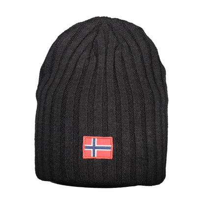 Norway 1963 Schwarze Polyester-Mütze für Herren
