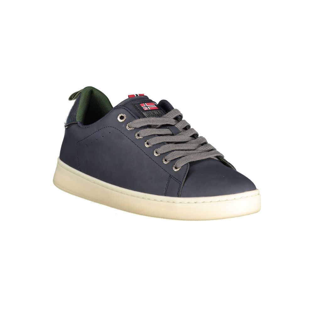 Norway 1963 Blauer Polyester-Sneaker für Herren