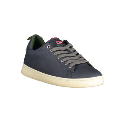 Norway 1963 Blauer Polyester-Sneaker für Herren
