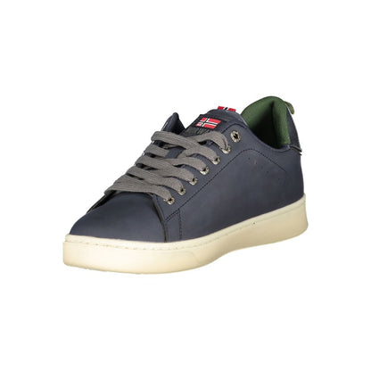 Norway 1963 Blauer Polyester-Sneaker für Herren