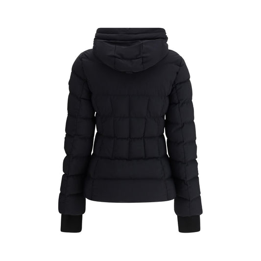 Moose Knuckles Black Nylon Coat