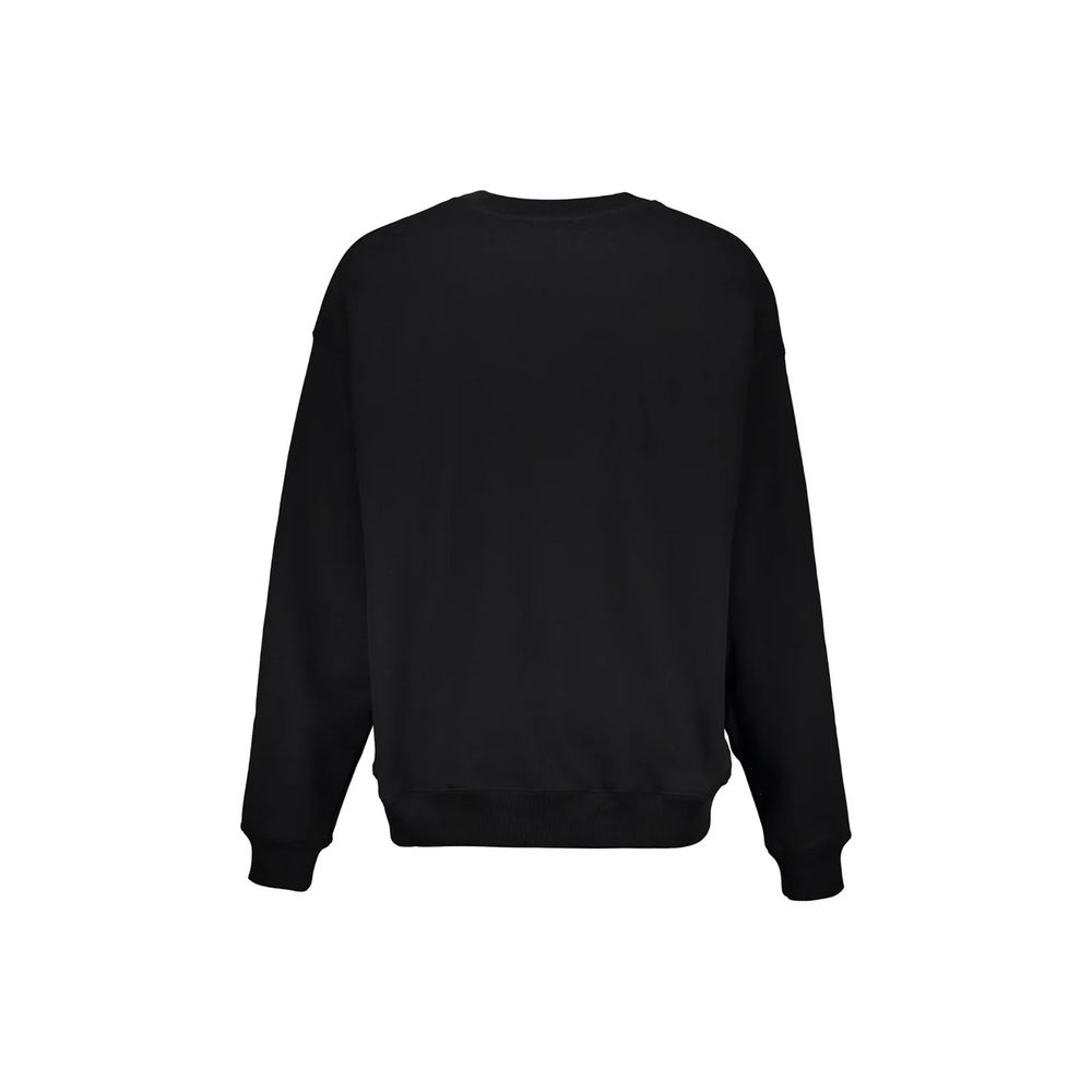 Off-White Baumwoll-Sweatshirt in Schwarz