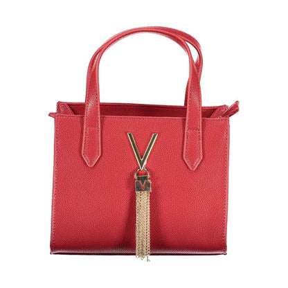 Mario Valentino Red Polyethylene Handbag