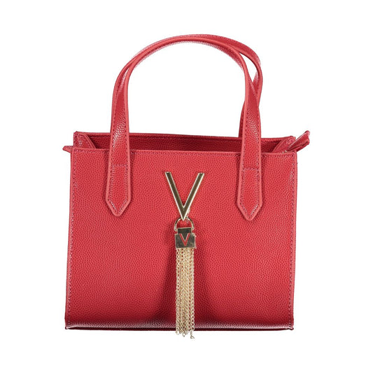 Mario Valentino Red Polyethylene Handbag