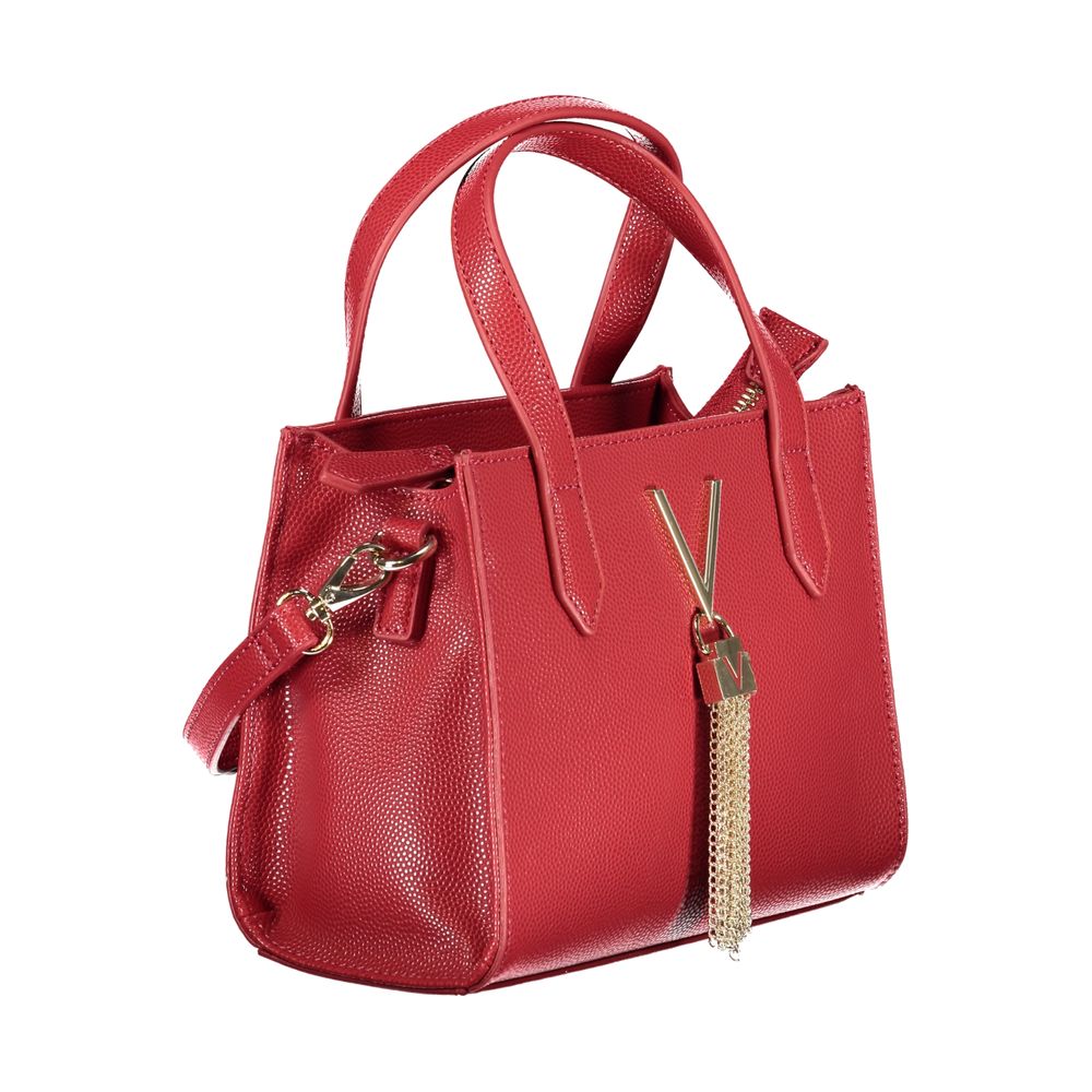 Mario Valentino Red Polyethylene Handbag