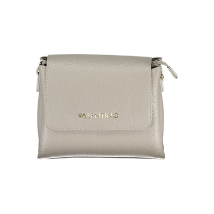 Mario Valentino Gray Polyethylene Handbag