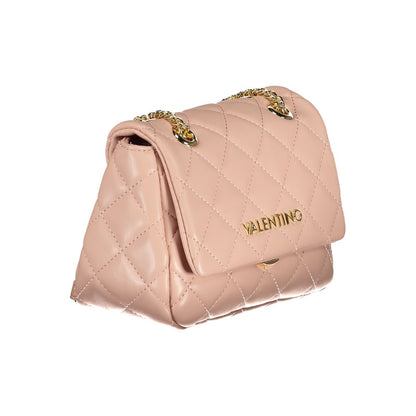 Mario Valentino Pink Polyethylene Handbag