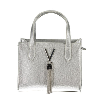 Mario Valentino Gray Polyethylene Handbag