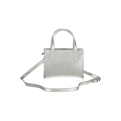 Mario Valentino Gray Polyethylene Handbag