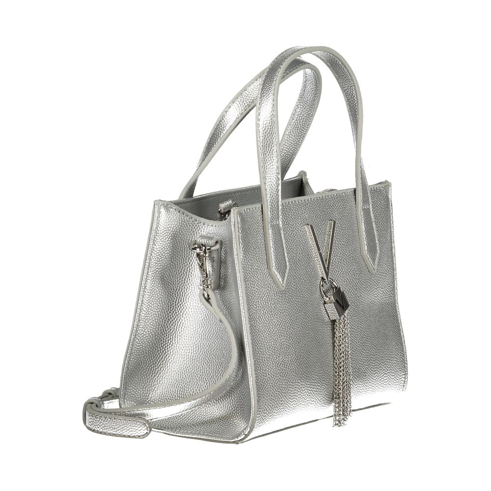 Mario Valentino Gray Polyethylene Handbag