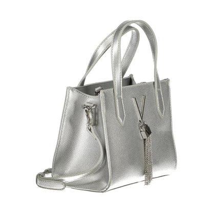Mario Valentino Gray Polyethylene Handbag