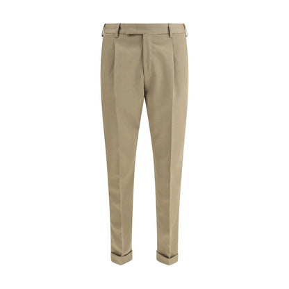 PT Torino Bicolor Fleece Wool Dress Pants