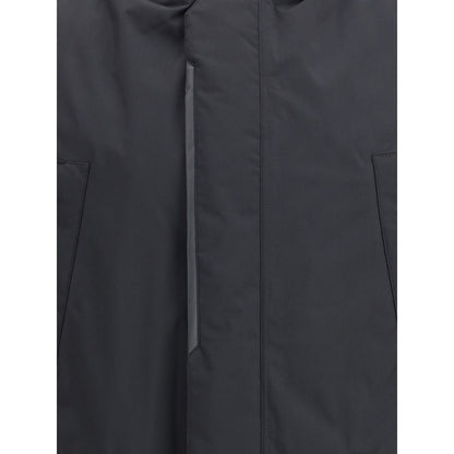 Herno Black Polyester Parka