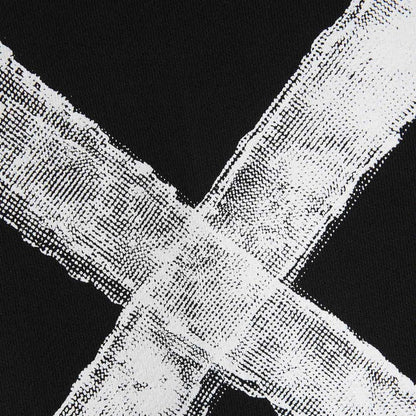 Off-White Schwarzer Baumwoll-Sweatshirt