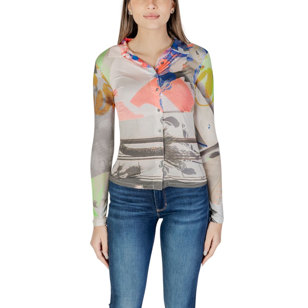 Desigual Bunte Polyester-Bluse