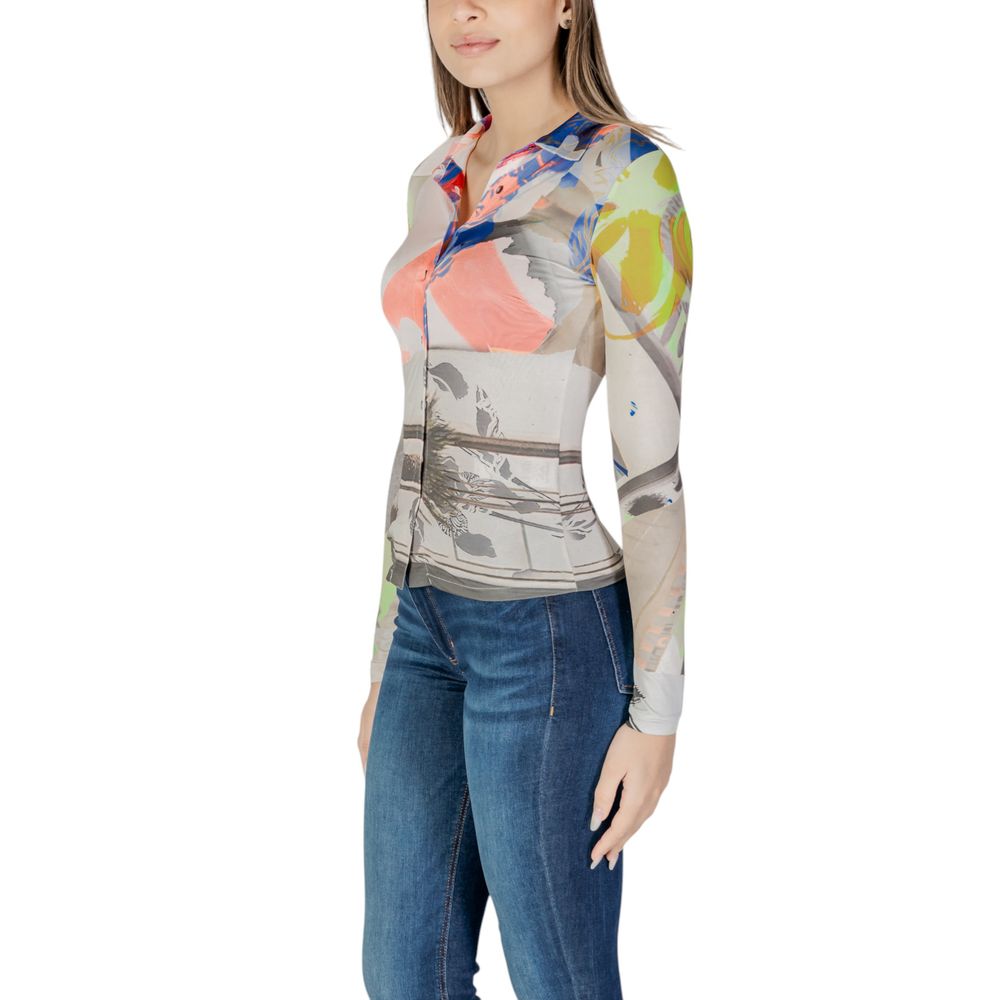 Desigual Bunte Polyester-Bluse