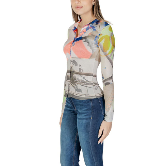 Desigual Bunte Polyester-Bluse
