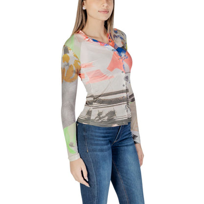 Desigual Bunte Polyester-Bluse