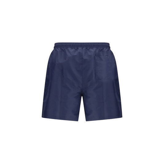 Brunello Cucinelli Blue Polyester Swim Shorts