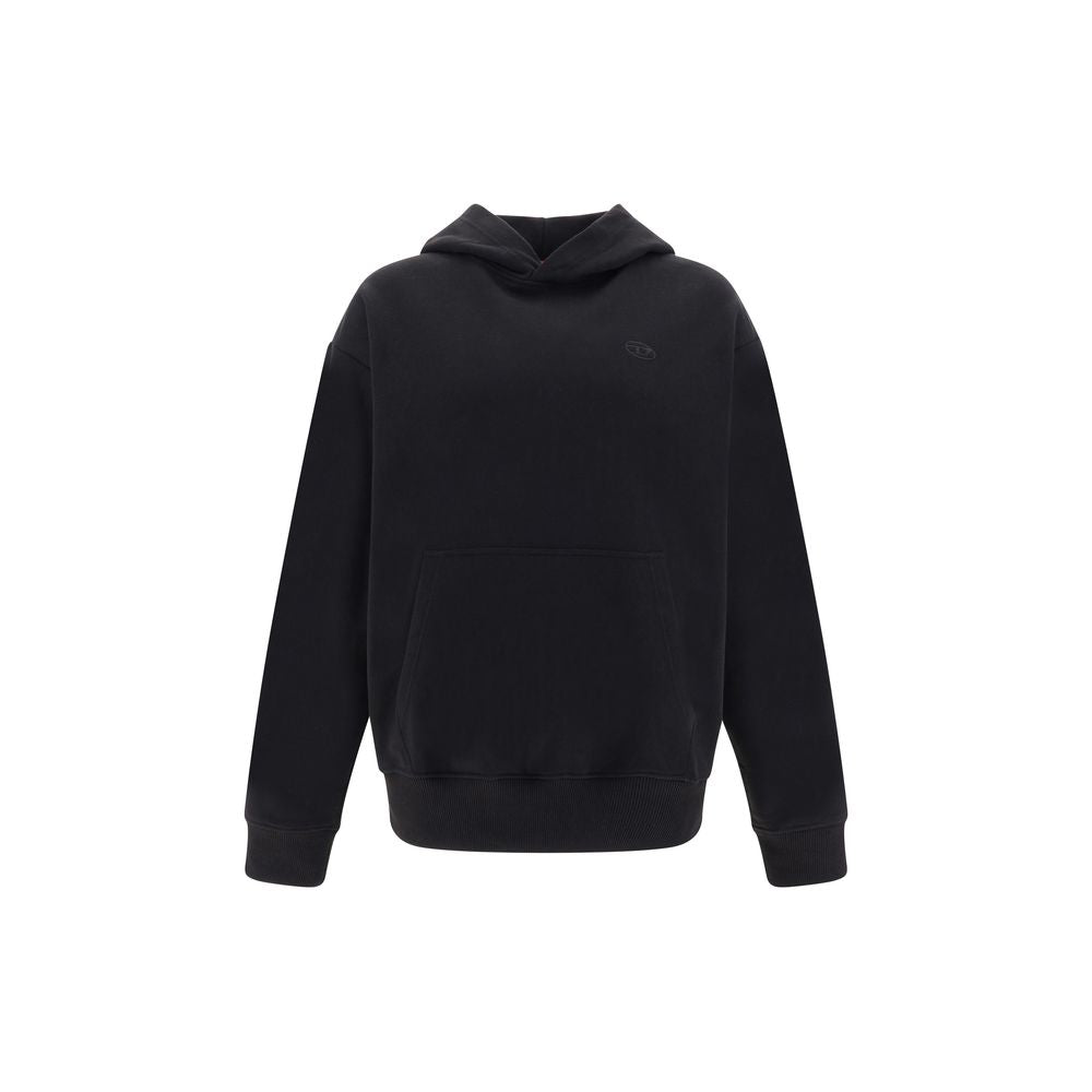 Diesel Schwarzes Sweatshirt aus Elastan
