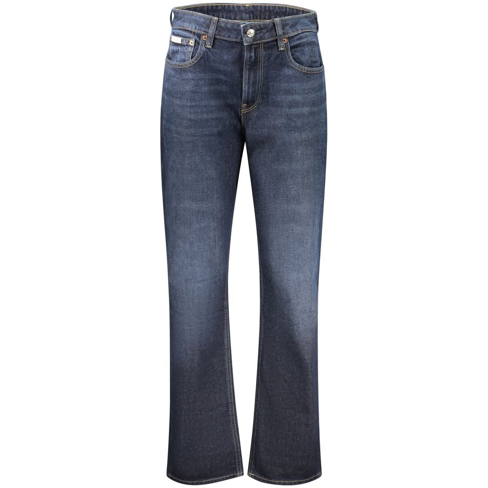 Calvin Klein Blu Cotton Women Jeans
