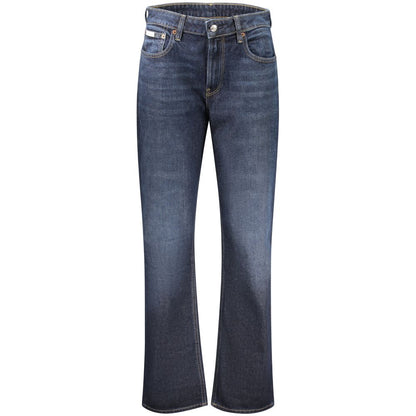 Calvin Klein Blu Cotton Women Jeans