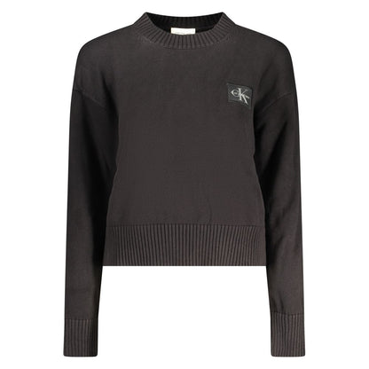Calvin Klein Nero Cotton Women Sweater