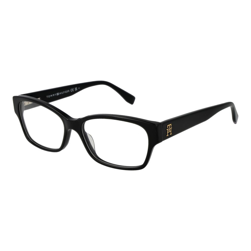 Tommy Hilfiger Schwarze Brillengestelle aus Acetat
