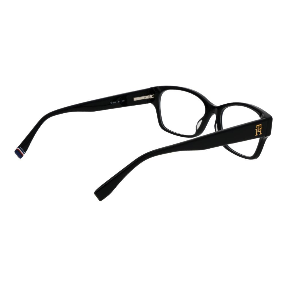 Tommy Hilfiger Schwarze Brillengestelle aus Acetat