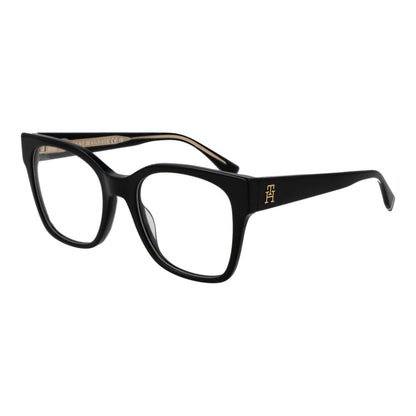 Tommy Hilfiger Schwarze Acetat-Brille (Gestell)