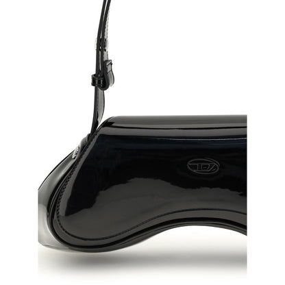 Diesel Schwarze Polyethylen-Umhängetasche