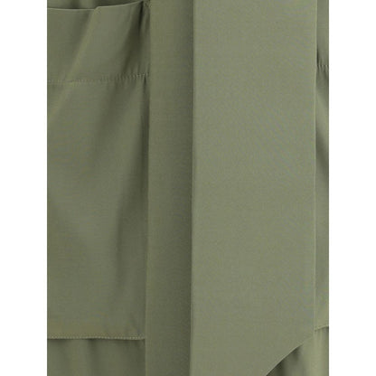 Ella Bicolor Silk Casual Dress