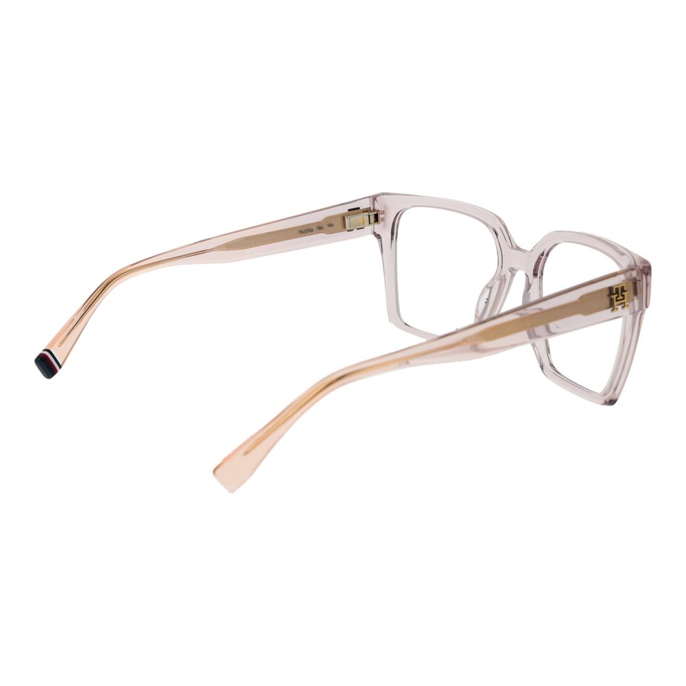 Tommy Hilfiger Rosa Brillengestell aus Acetat