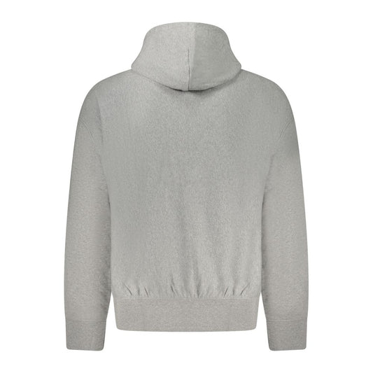 Calvin Klein Gray Cotton Men Sweatshirt
