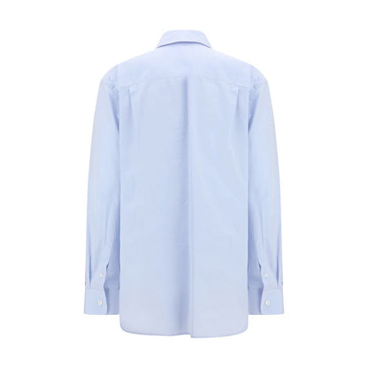 The Row Light Blue Cotton Shirt