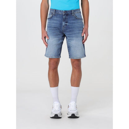 Hugo Boss Blaue Jeans-Shorts