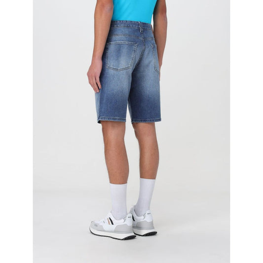 Hugo Boss Blaue Jeans-Shorts