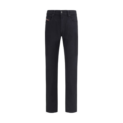 Diesel Schwarze Slim-Fit-Jeans aus Baumwolle