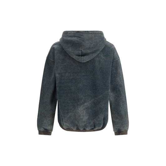 Diesel Schwarzer Polyester-Sweatshirt