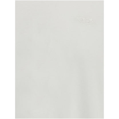 Diesel Weißes Baumwoll-T-Shirt