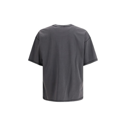 Diesel Baumwoll-T-Shirt in Schwarz