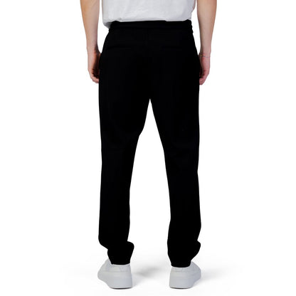 Hugo Boss Schwarze Polyester-Freizeithose