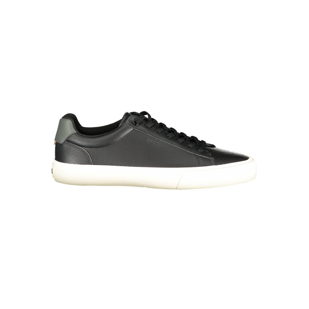 Hugo Boss Schwarzer Polyester-Sneaker für Herren