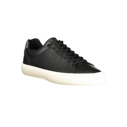 Hugo Boss Schwarzer Polyester-Sneaker für Herren
