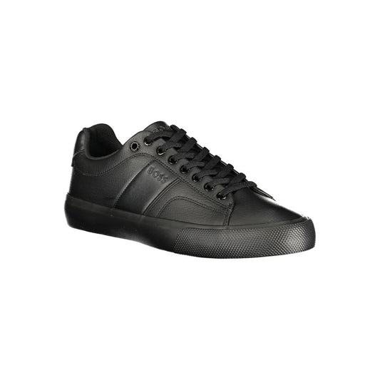 Hugo Boss Schwarzer Polyester-Sneaker für Herren