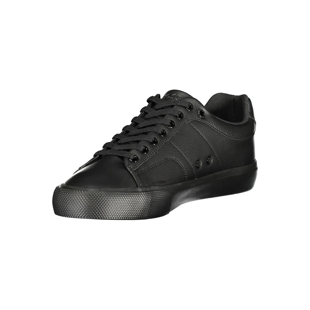 Hugo Boss Schwarzer Polyester-Sneaker für Herren