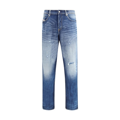 Diesel Blaue Slim-Fit-Jeans aus Baumwolle
