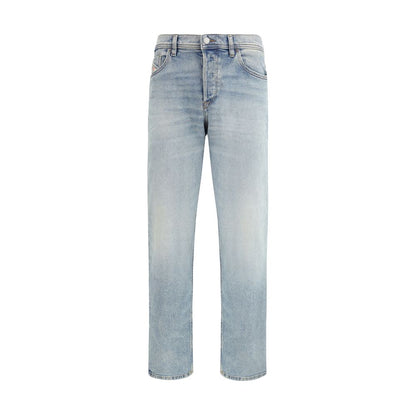 Diesel Blaues Baumwoll-Jeans mit schmal zulaufendem Bein